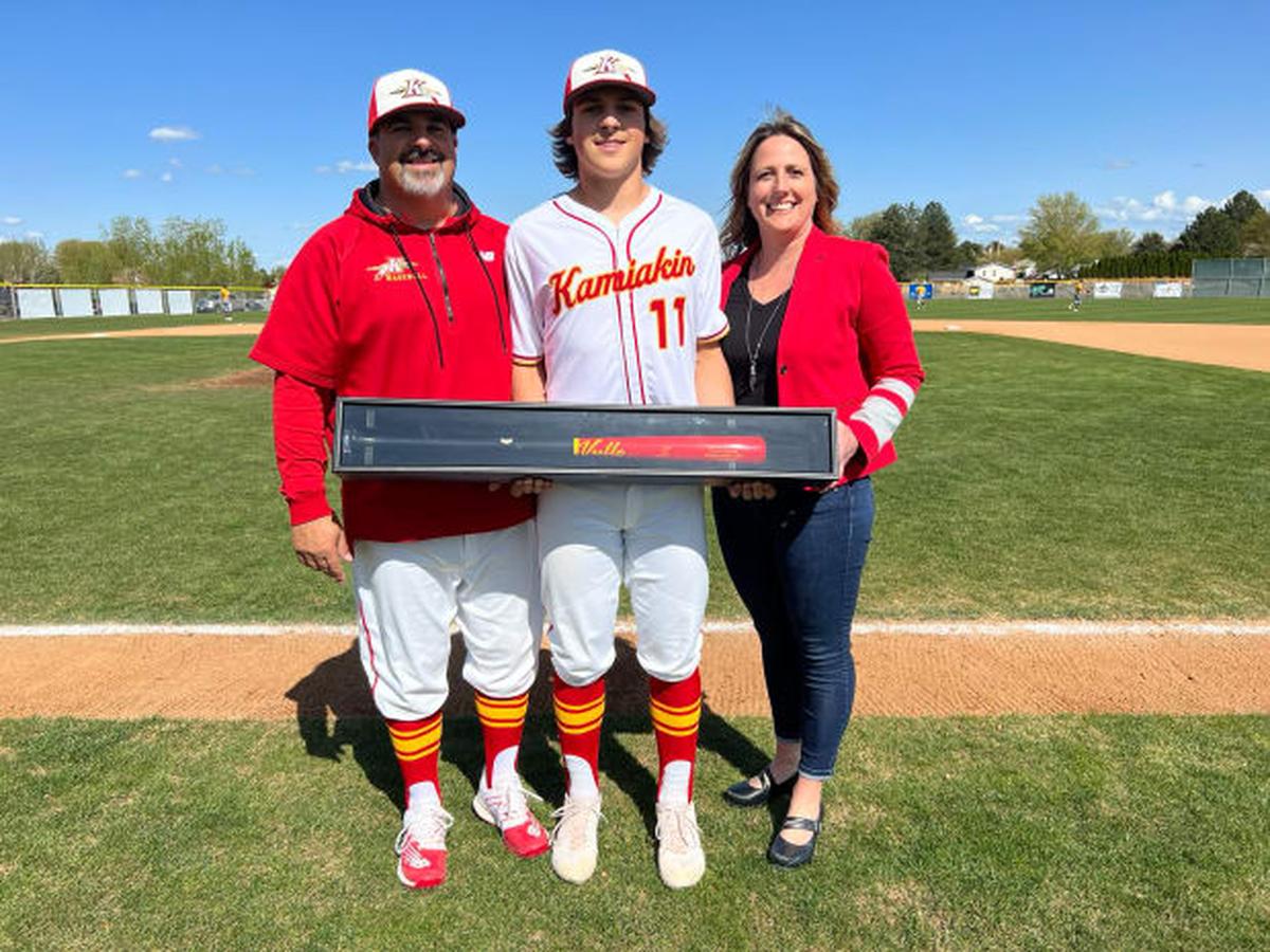 Kamiakin graduate Payton Graham, shown here in 2022, now pitches for Gonzaga University.