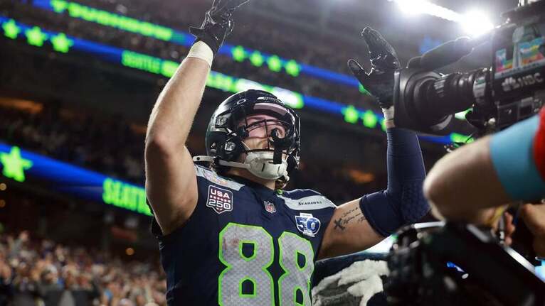 Seahawks TE AJ Barner ready for camp after two surgeries 