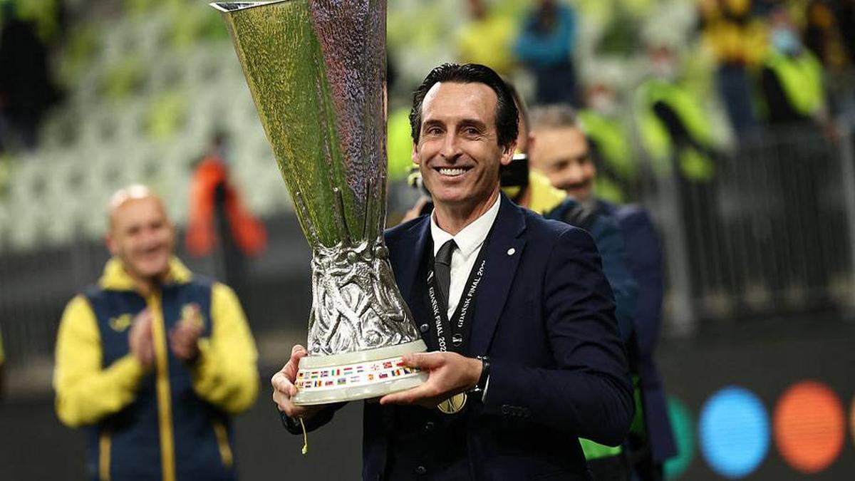  Emery is inevitable in the Europa League. | MAJA HITIJ/POOL/AFP/Getty Images 