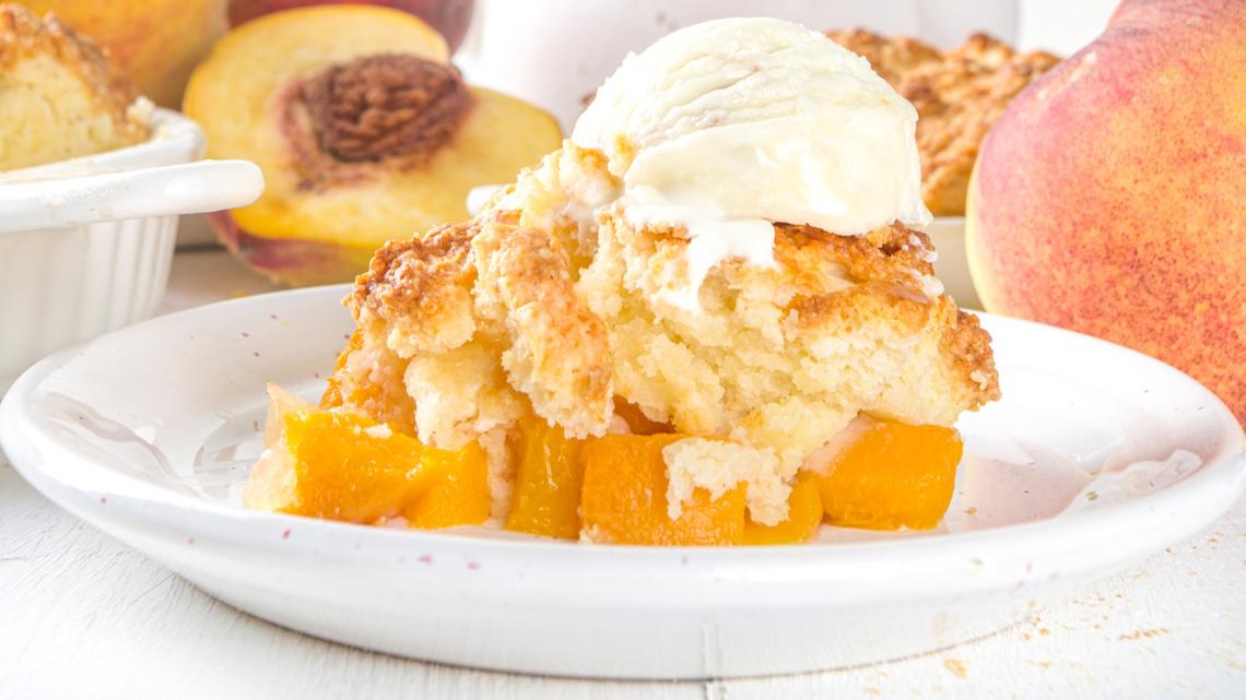 Crockpot Peach Cobbler Is So Easy and Cozy, It Practically Cooks Itself