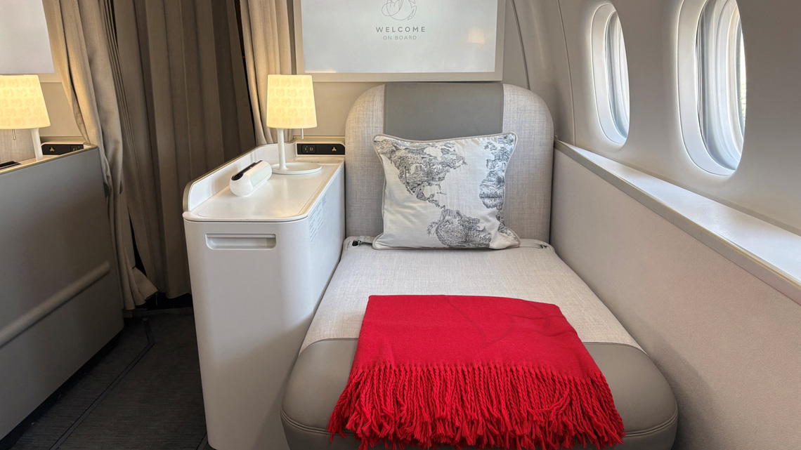 Caviar, champagne and a Porsche ride as aviation widens its class divide 