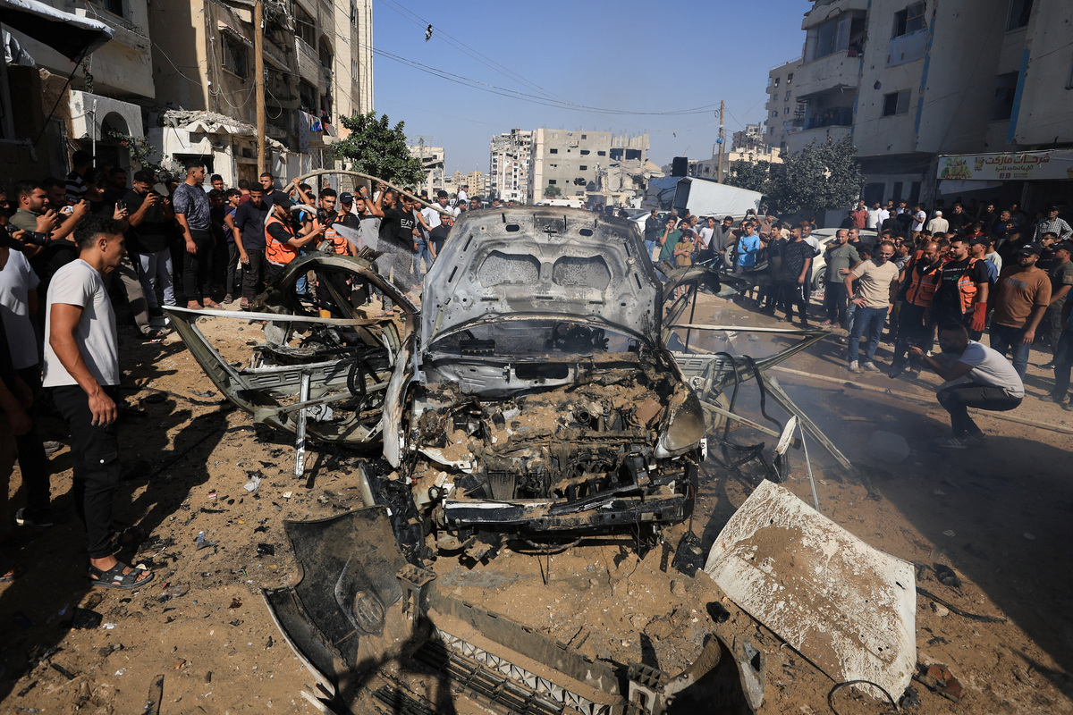 Israeli fire kills four people in Gaza, medics say | Sacramento Bee