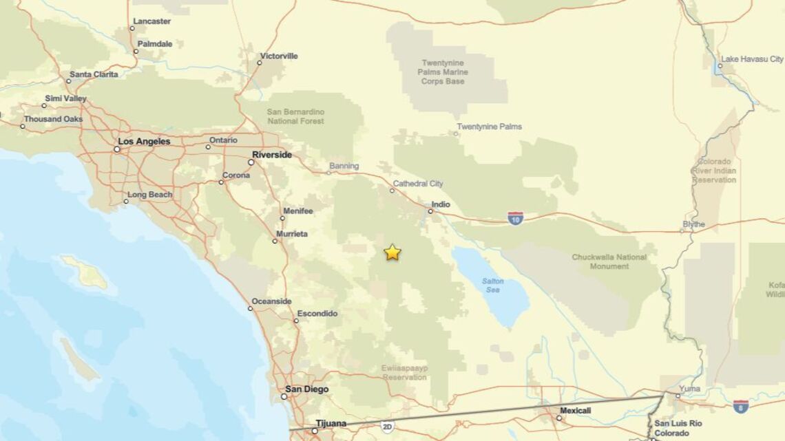 Update: Earthquake of 3.1 magnitude reported near Anza, CA on Sept. 30 