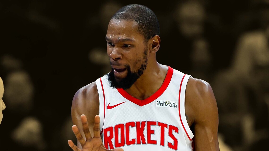 Kevin Durant throws shade at critics who are not calling the current Philly team unfair: "The last time they put three 20-point scorers on a team..." 