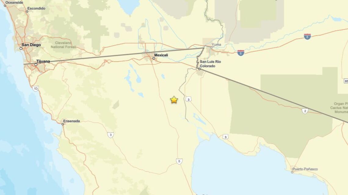 Seismic activity on Aug. 27: Earthquake close to Alberto Oviedo Mota, B.C., MX registered - magnitude 2.0 