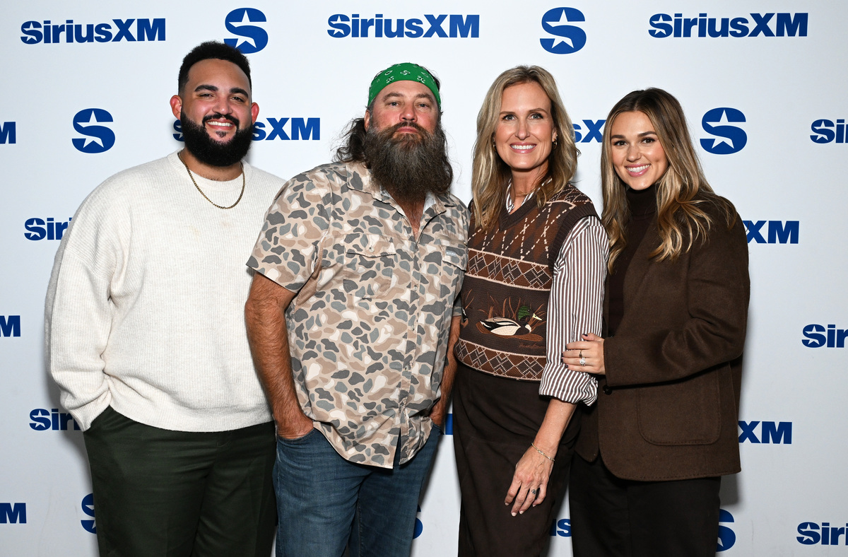 Will Robertson, Willie Robertson, Korie Robertson and Sadie Robertson, 2025Slaven Vlasic/Getty Images