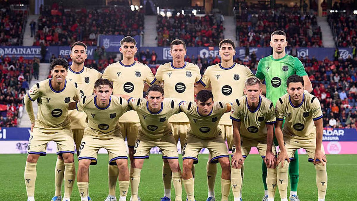  Flick made just one change to the XI that took the pitch against Getafe last week. | Pablo Rodriguez/Quality Sport Images/Getty Images 