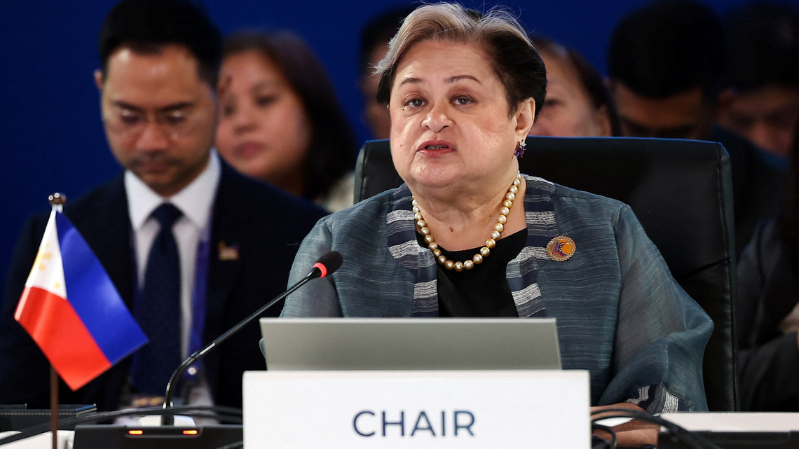 Philippines foreign minister says she plans to meet Myanmar ethnic groups soon 