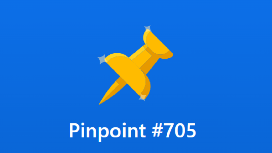 Today's Pinpoint #705 LinkedIn Answer (April 5, 2026) 