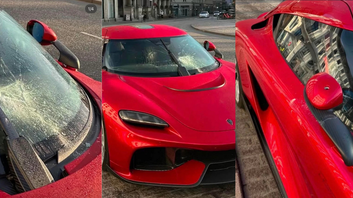 First-Ever Customer Koenigsegg Gemera Vandalized Days After Delivery 