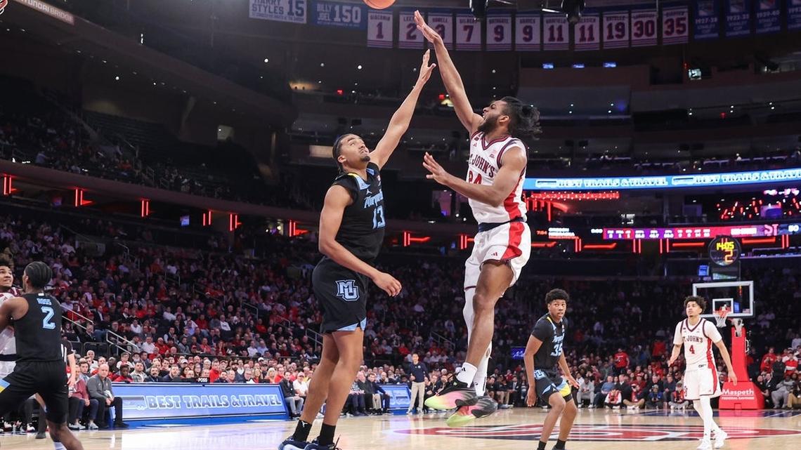 No. 17 St. John's carries record road winning streak to Marquette 