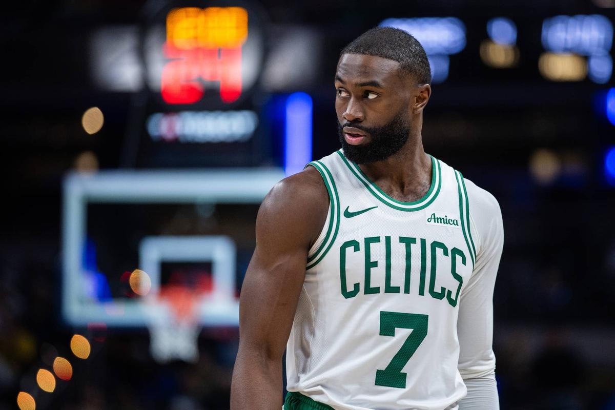  Boston Celtics forward Jaylen Brown (7) Trevor Ruszkowski-Imagn Images