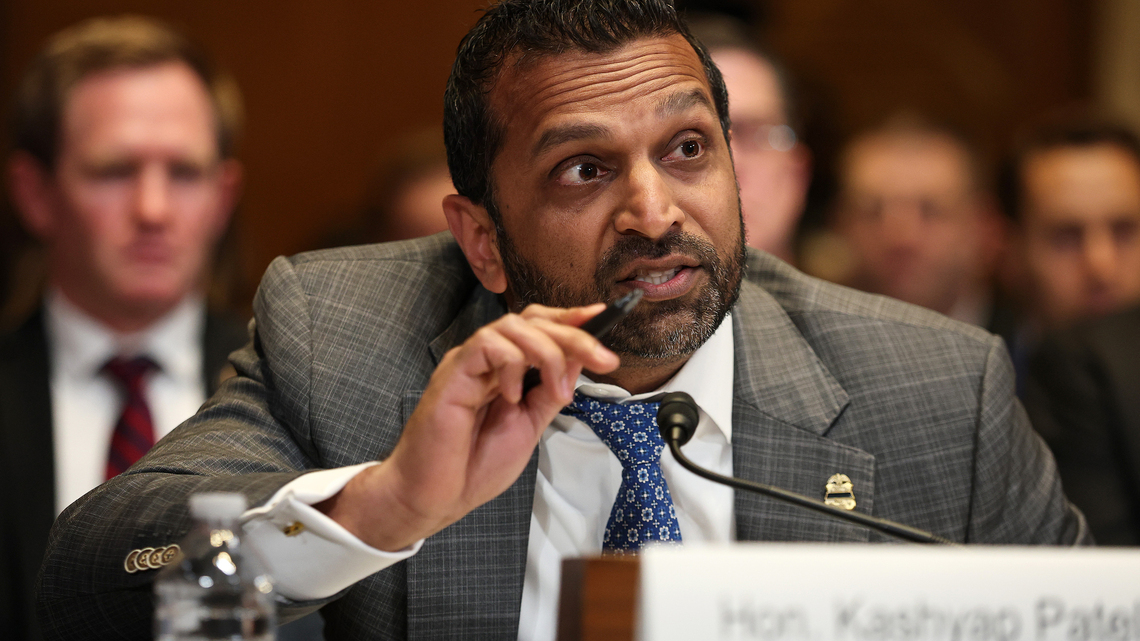 Patel won't rule out FBI at the polls on Election Day 