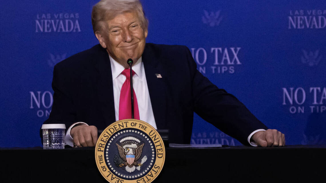 Trump returning to Las Vegas next week to promote his tax policies, White House says 