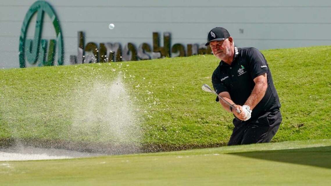Darren Clarke, Ben Crane post record 54, lead American Family 