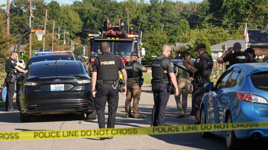 1 hospitalized after officer fires weapon during domestic call in Okolona neighborhood 