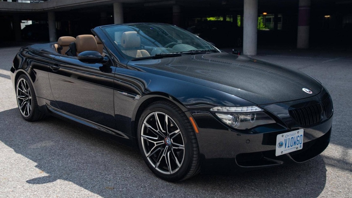 2008 BMW M6 Convertible for Sale With 83,900 Miles