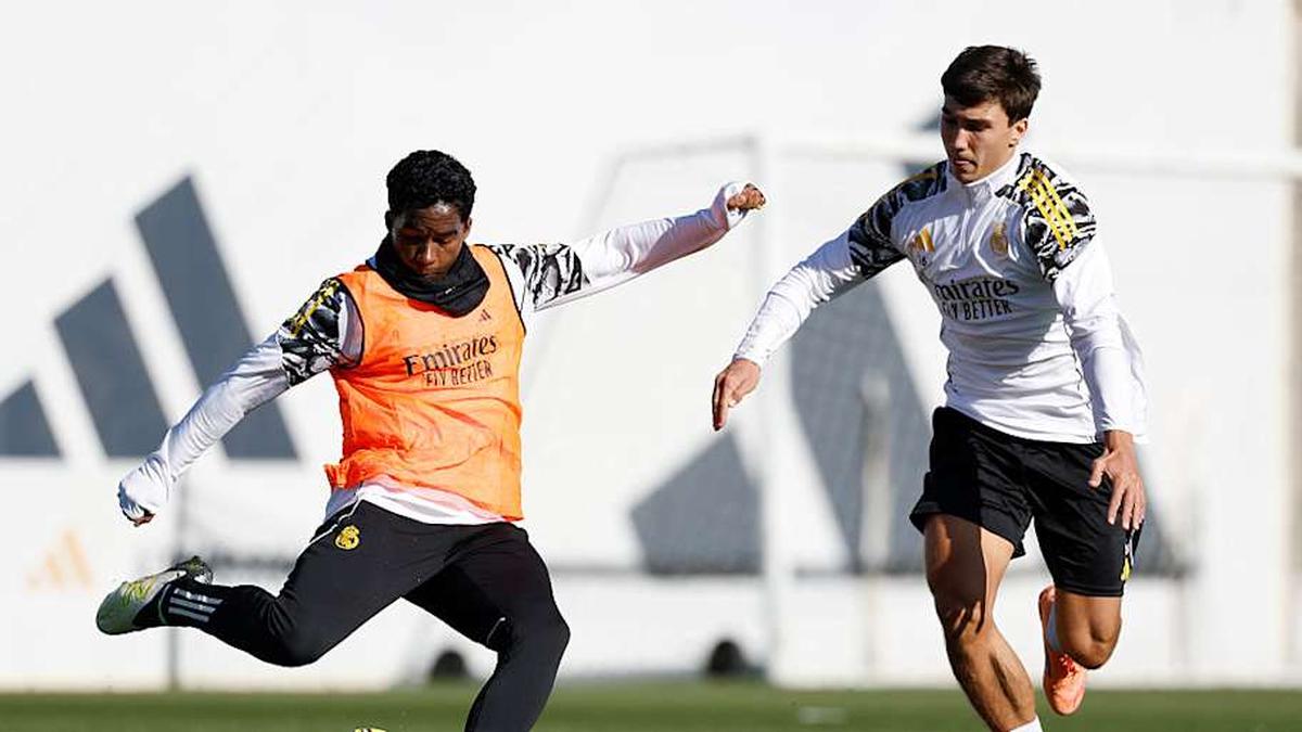  There is likely only room for Endrick (left) at Real Madrid next season. | Maria Jimenez/Real Madrid/Getty Images 