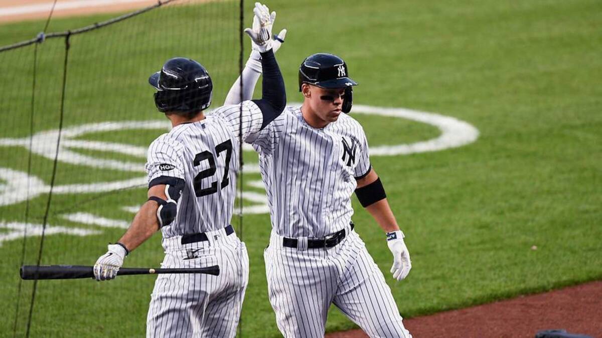  Getting Aaron Judge and Giancarlo Stanton back from the IL might be better than any trade deadline move the Yankees could make. | USA TODAY Network via Reuters Connect 