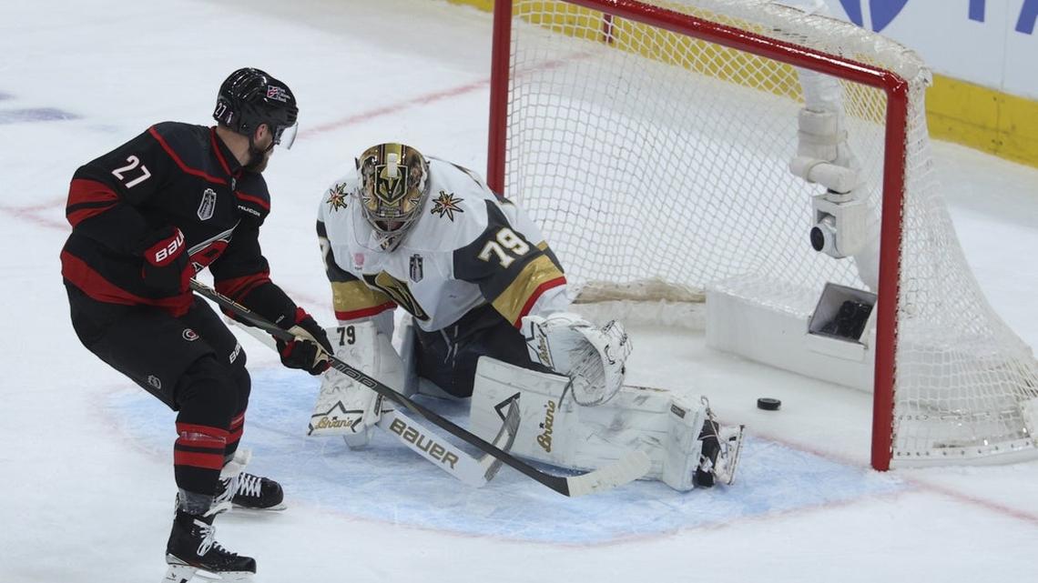 Down 1-0, Hurricanes prepared for long series against Golden Knights 