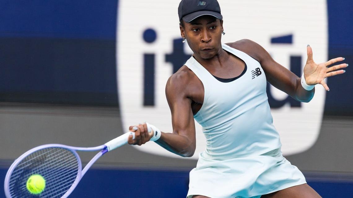 Coco Gauff battles illness, tough opponent, but advances in Madrid  