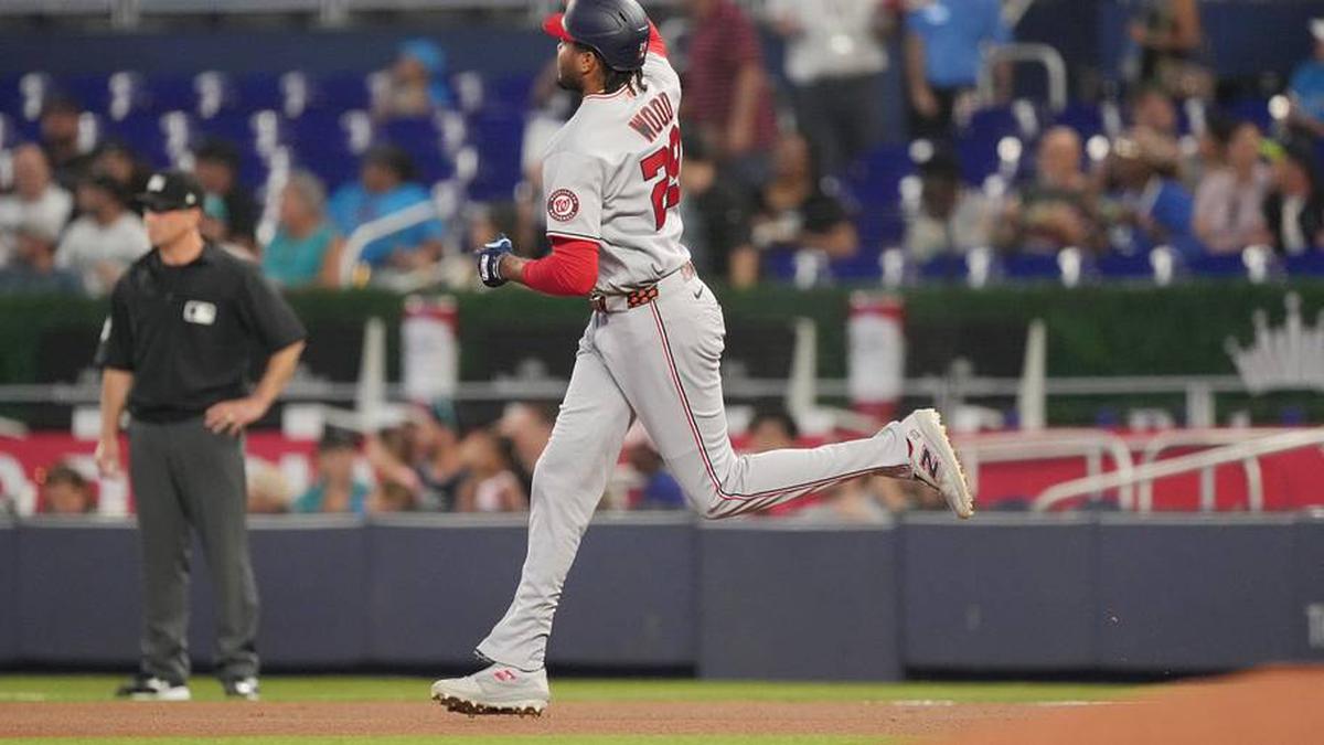  Nationals right fielder James Wood is already one of MLB's best sluggers at 23 years old. | Jim Rassol-Imagn Images 