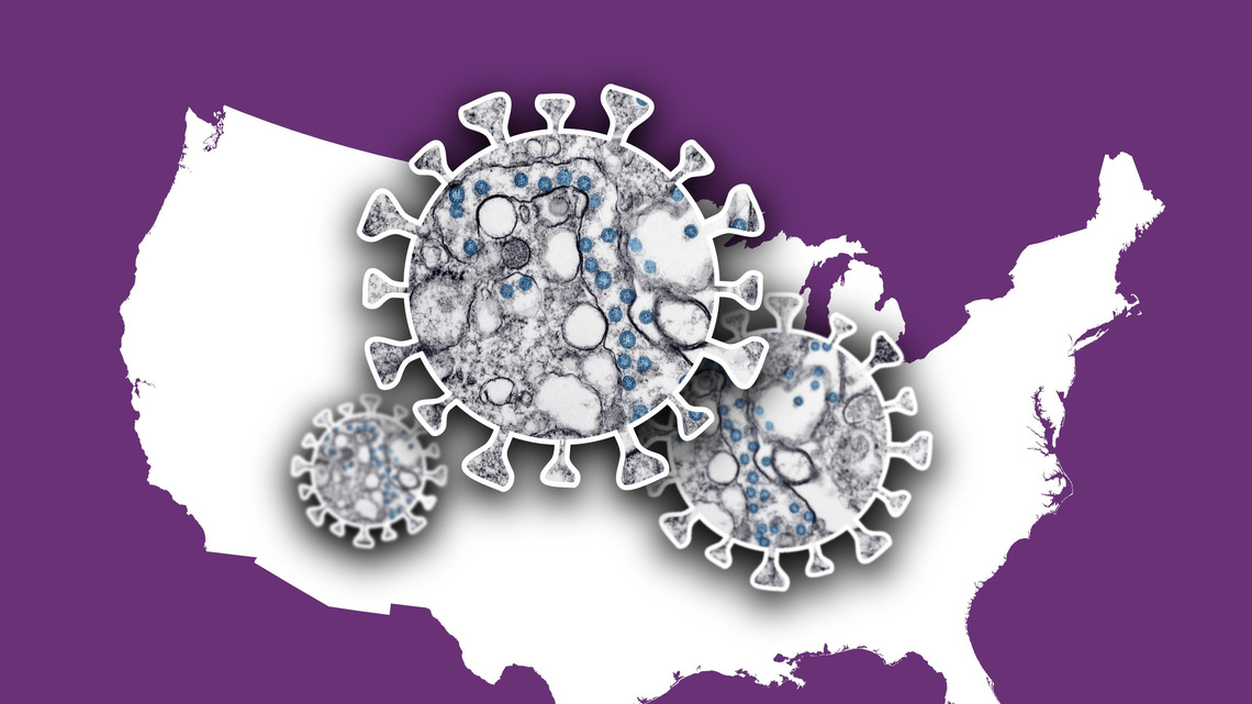 COVID cases are rising in some states. See the map