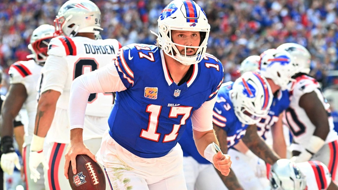 Joe Brady Says Bills Put 'Maybe Too Much' Into Josh Allen's Goal-Line Plan 
