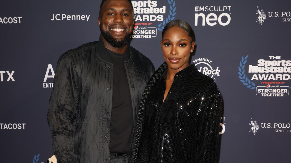 Jozy Altidore and Sloane Stephens attend The 2021 Sports Illustrated Awards at Seminole Hard Rock Hotel & Casino on December 7, 2021 in Hollywood, Florida. 