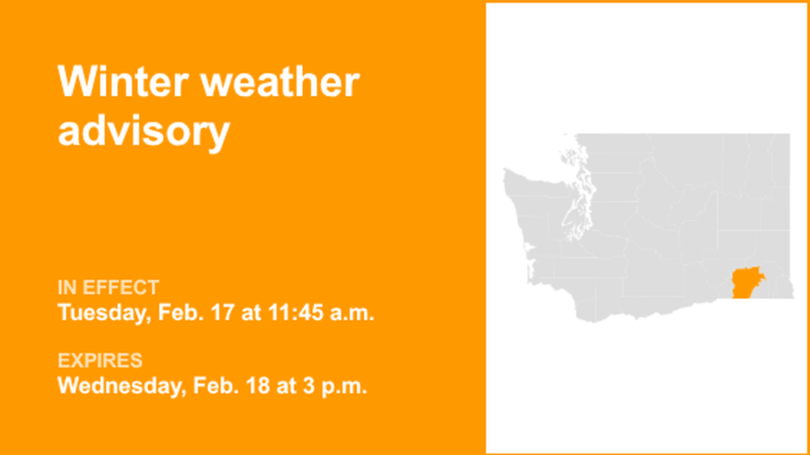 UPDATE: Winter weather advisory affecting Blue Mountains until Wednesday afternoon 