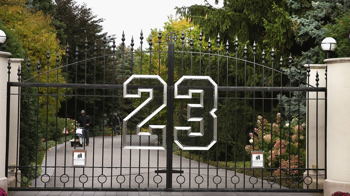 In 2012, Michael Jordan listed his Highland Park mansion for $29 million; a buyer paid $9.5 million for it in 2024 