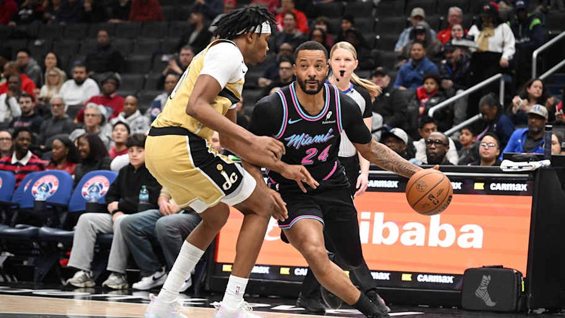 Powell, Herro & Mitchell's status for Heat-Wizards: Injuries, Odds & How to Watch