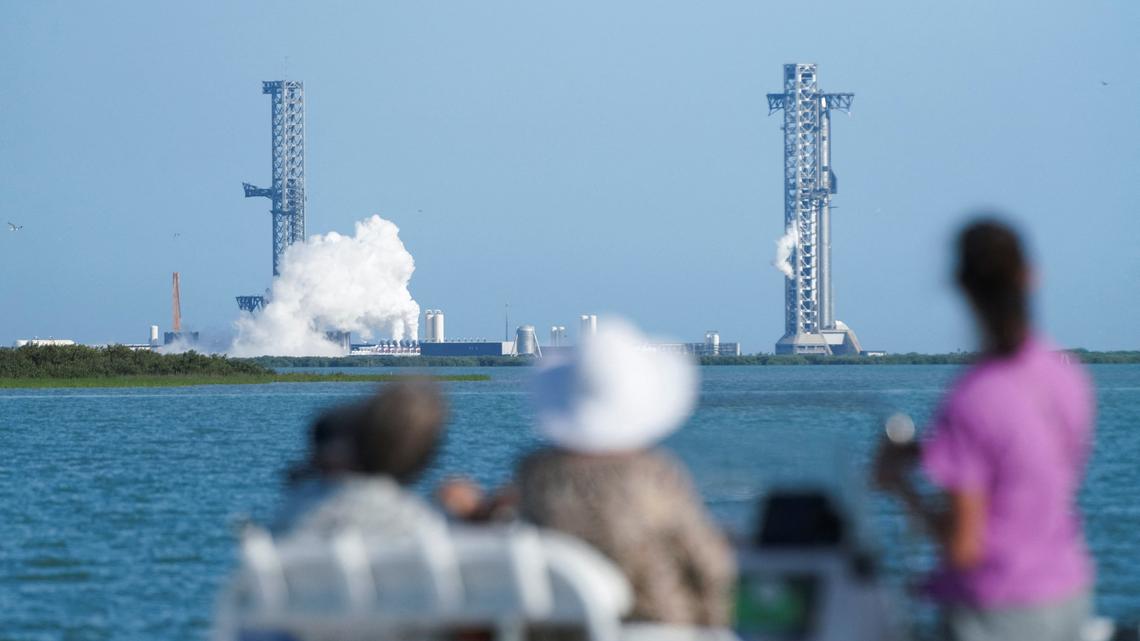 SpaceX's upgraded Starship V3 blasts off in debut test flight from Texas 