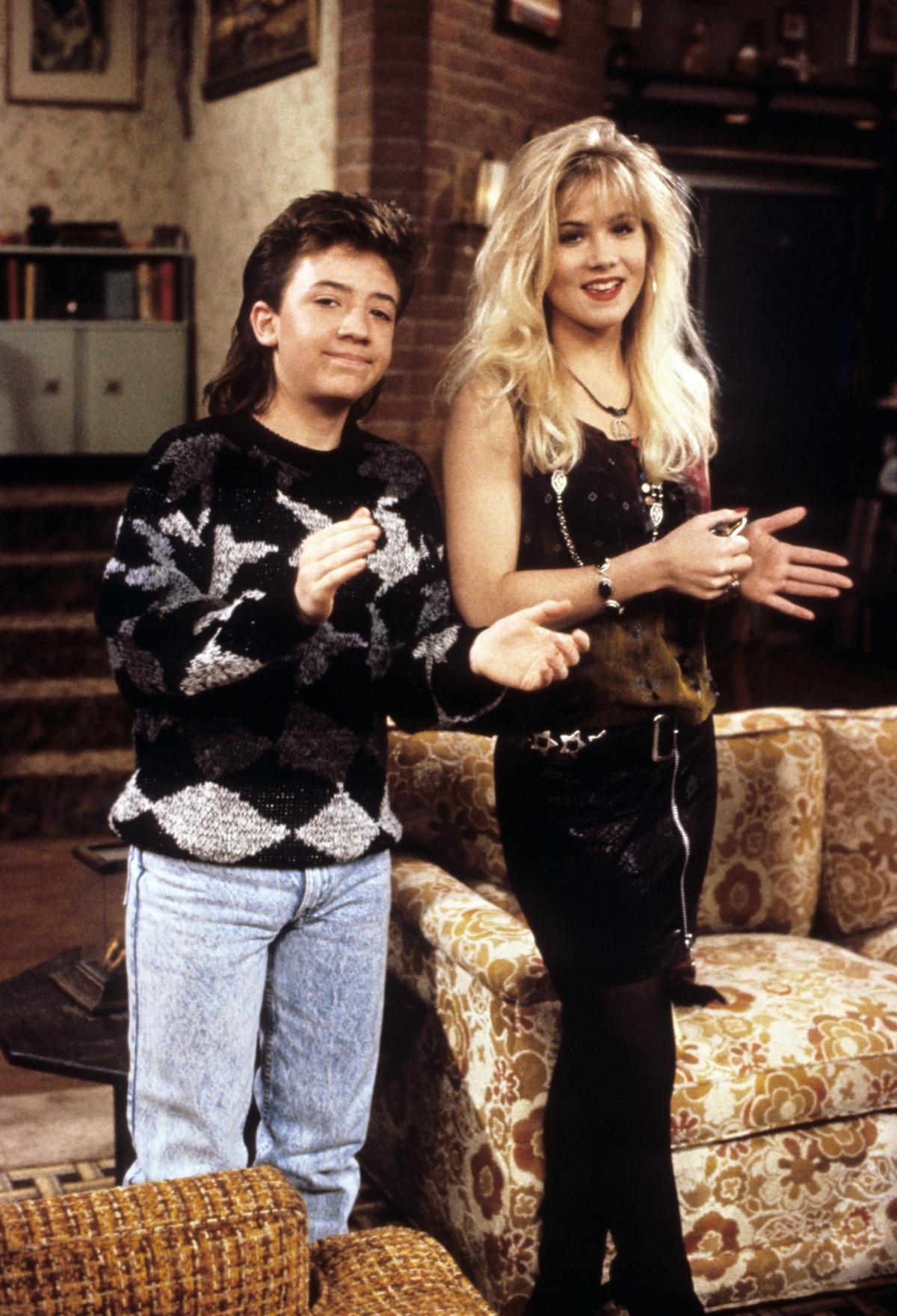  David Faustino, Katey Sagal and Christina Applegate.Phillip Faraone/Getty Images 