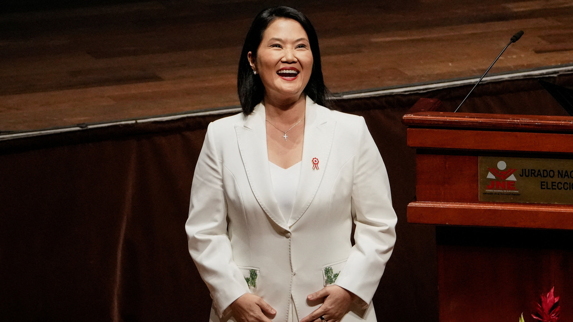 Peru's president-elect Fujimori names key ministerial appointments