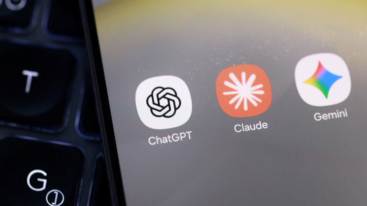 ChatGPT, Claude, and Gemini app icons in this illustration taken June 5, 2026. REUTERS/Dado Ruvic/Illustration