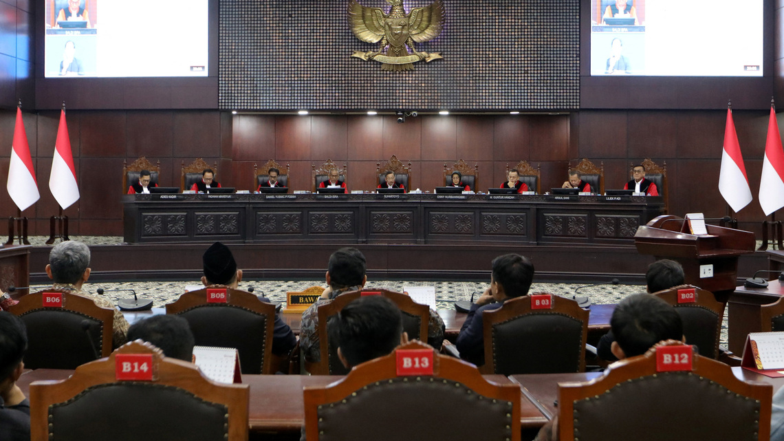 Indonesia's Constitutional Court dismisses challenge to vice president over education credentials 