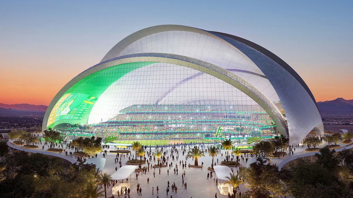 A's have spent $600M on Las Vegas ballpark construction 