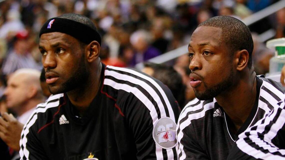 The Miami Heat's all-time starting five 