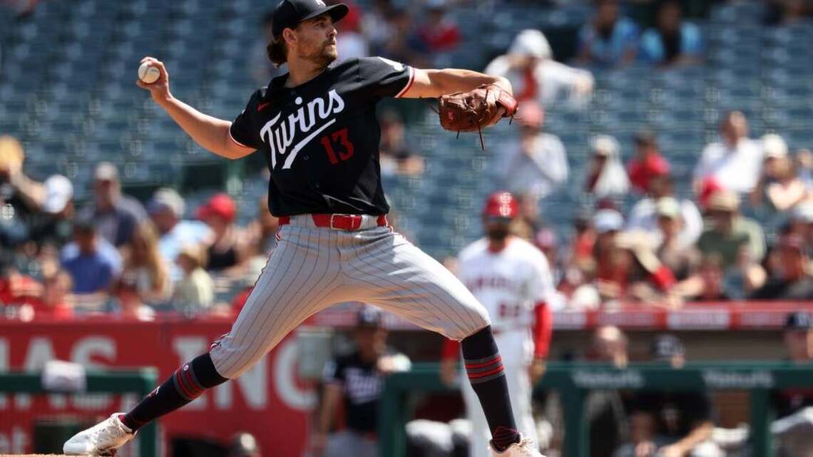 Twins drub Angels in combined two-hitter to split series