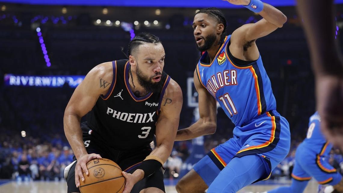Defense fuels Thunder's Game 1 blowout of Suns 