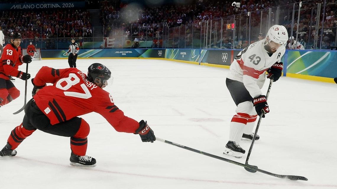 Sidney Crosby becomes Canada's top NHL point scorer at Olympics
