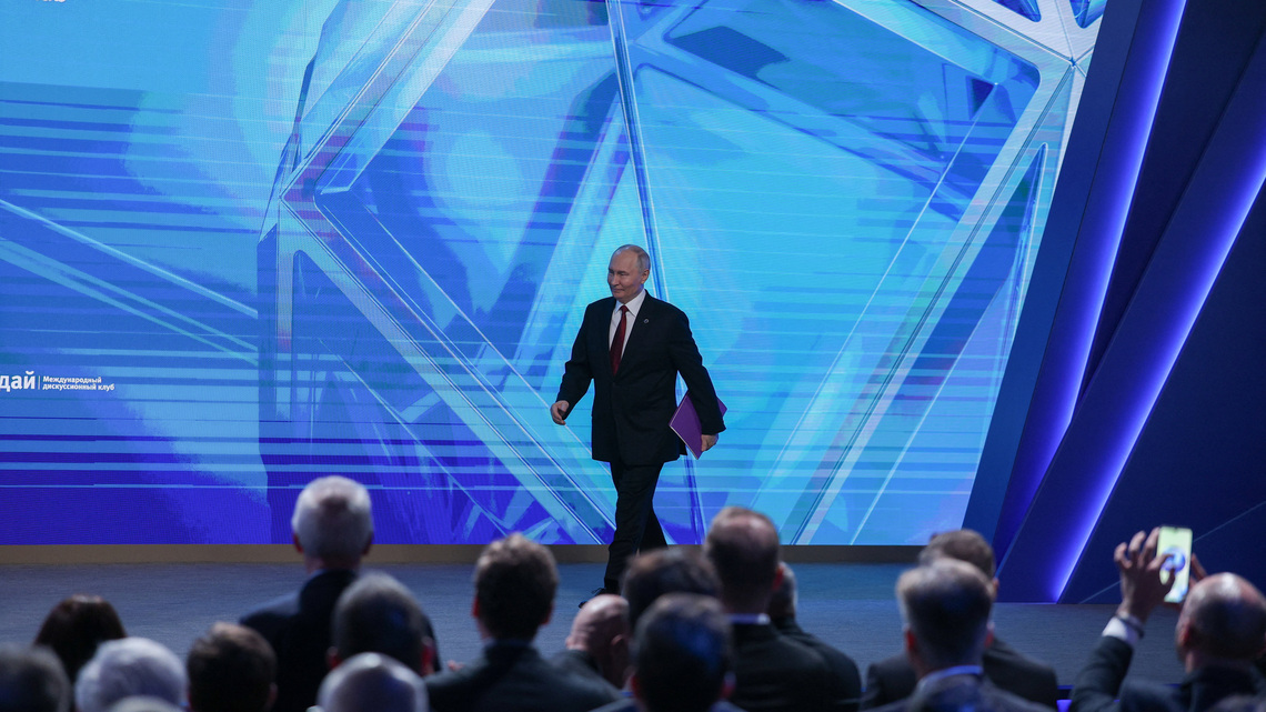Russia's Putin says continuation of international conflicts is highly likely as world changes 