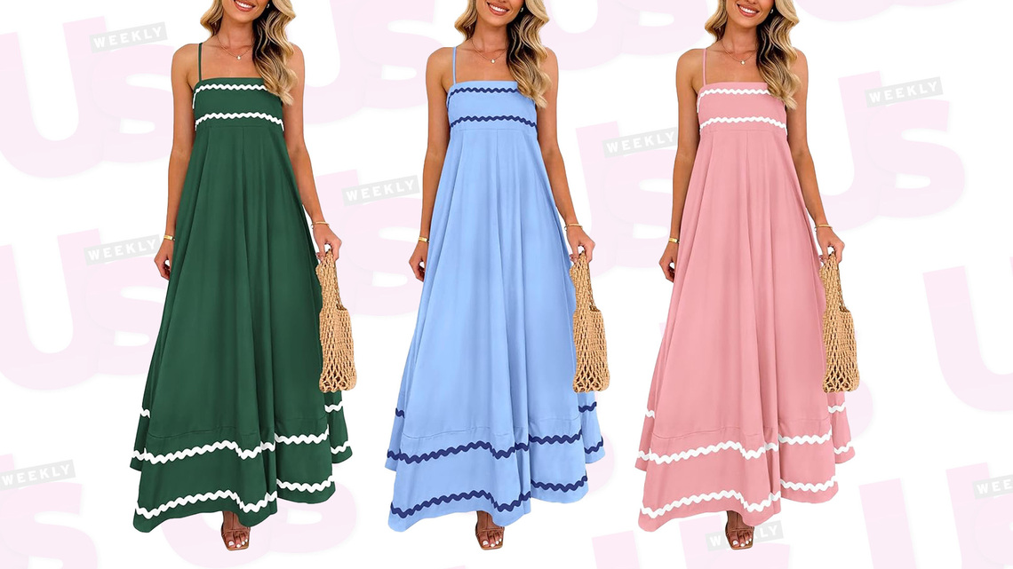 This 'Slimming' Amazon Maxi Dress 'Glides Over' the Midsection 
