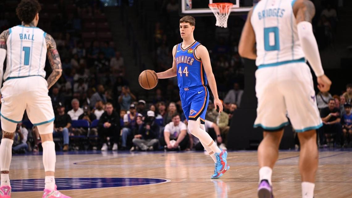 Thunder's Nikola Topic back after cancer battle 