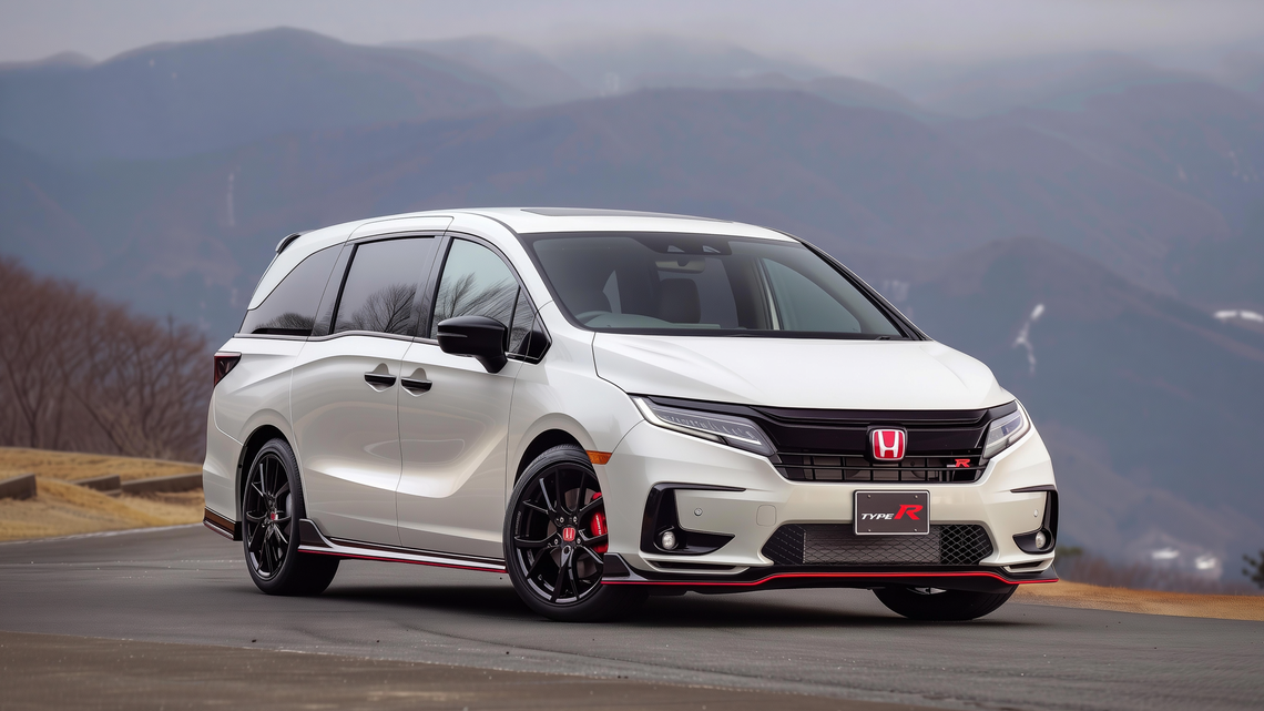 A Honda Odyssey Type R Could Be the Ultimate Dad-Mobile Honda Fans Never Knew They Needed 