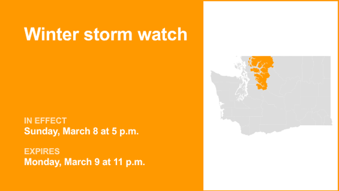 UPDATE: The NWS issues winter storm watch from Thursday to Saturday 