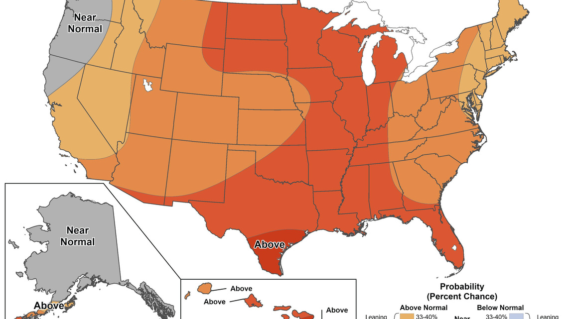 Late September forecast calls for 'signs of fall,' milder temperatures