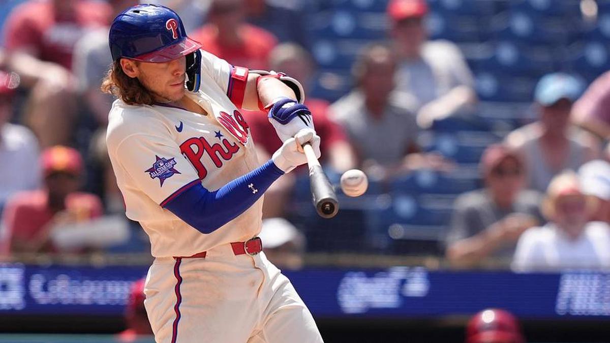  Alec Bohm's turnaround is what he needed, even if it makes it harder for the Yankees to acquire him. | Kyle Ross-Imagn Images 