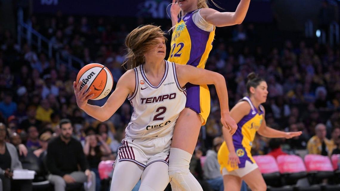Brittney Sykes' career game leads Tempo to first road win over Sparks 